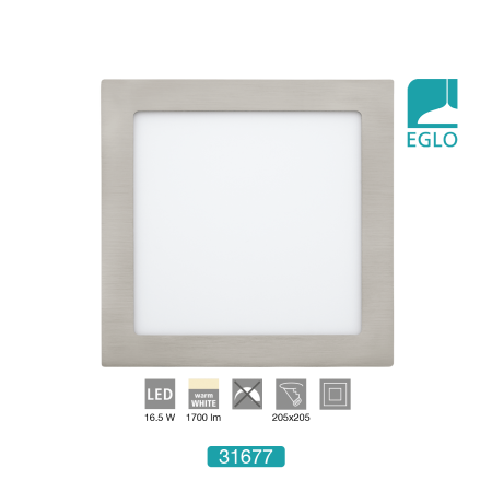 16.5W LED Recessed Downlight