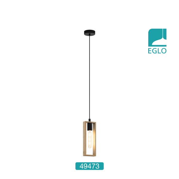 Wooden Rectangular Ceiling Pendant