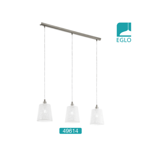 3 Light Linear Ceiling Pendant