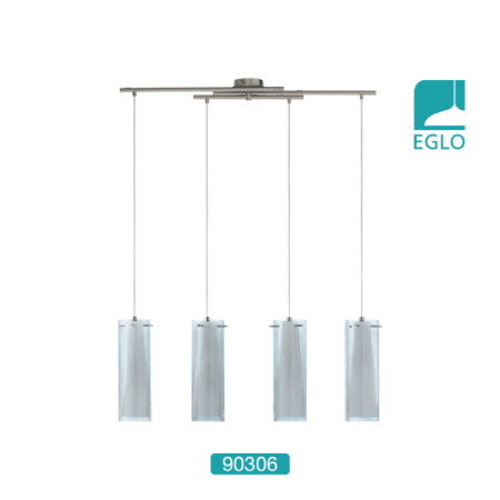 4 Light Glass Ceiling Pendant