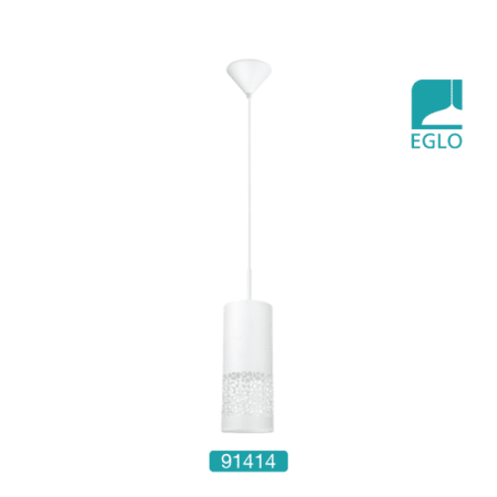 Single Pendant Light in white