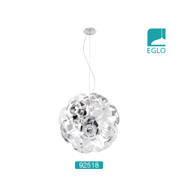 E14 Metal Pendant Light, White