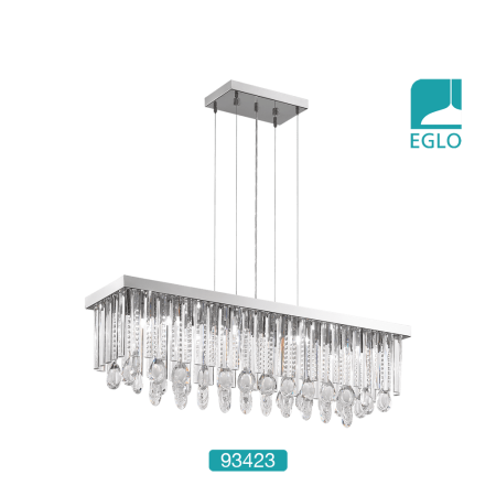 Crystal Pendant 11 Light Polished Chrome