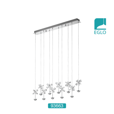 Crystal Feature Hanging Pendant Light