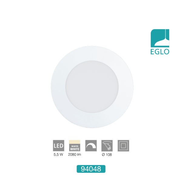 5.5W LED Dimmable Downlight Recessed