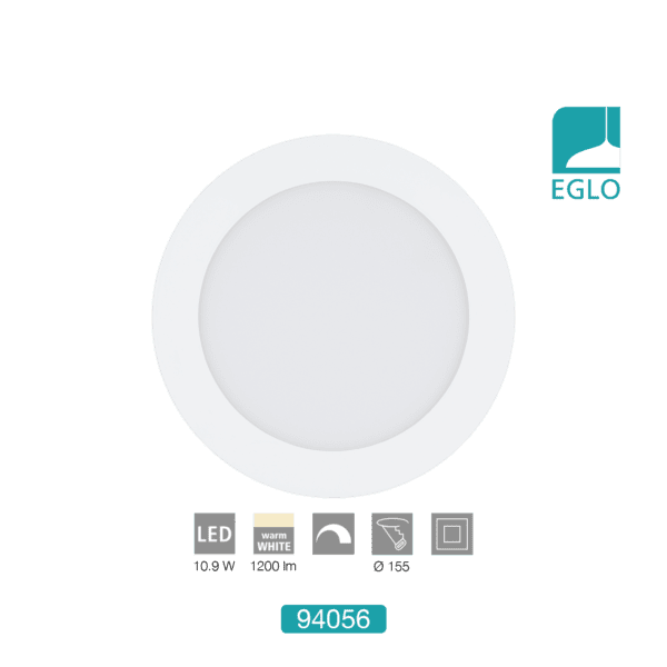 10.9W LED Dimmable Downlight Recessed