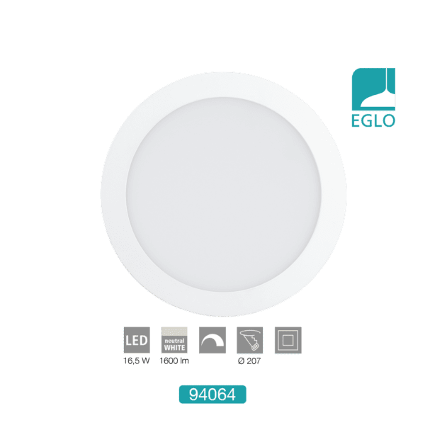 16.5W LED Downlight Recessed