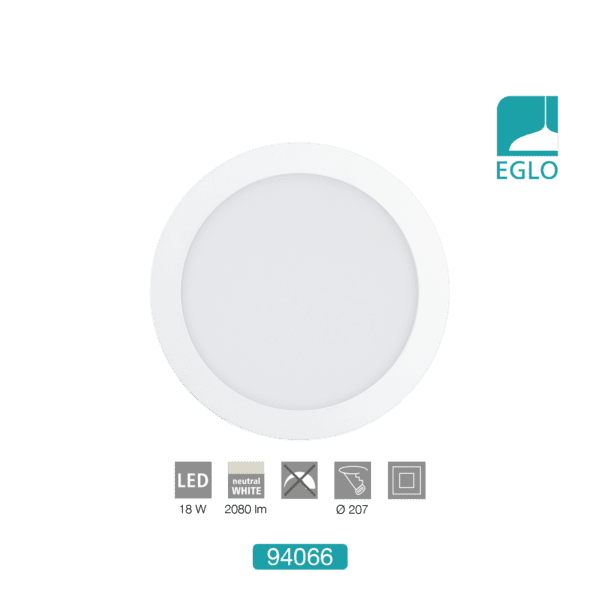 18W LED Downlight Recessed