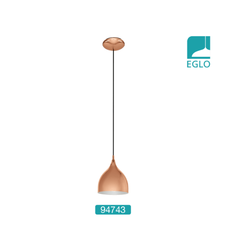 Copper Pendant Light