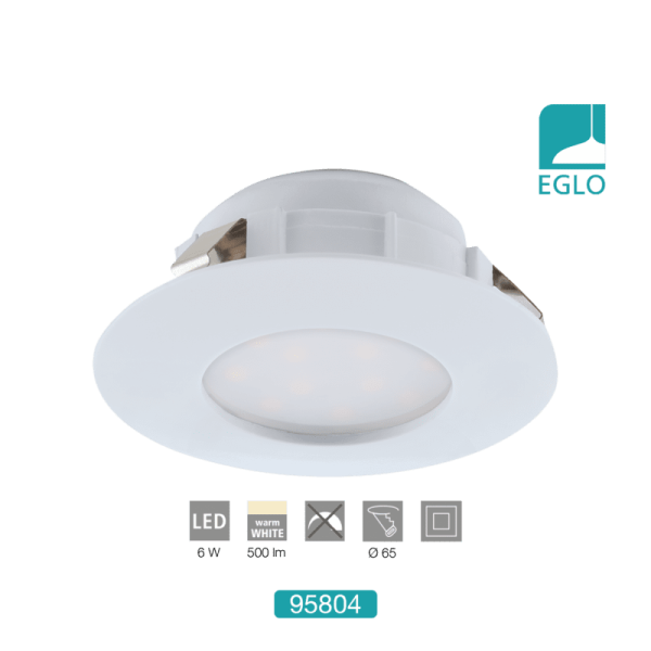 6W LED Recessed Downlight