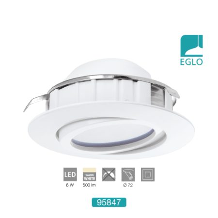 6W LED Downlight Recessed