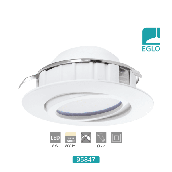 6W LED Downlight Recessed