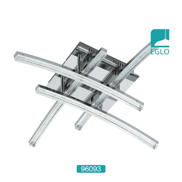 LED 4 Ceiling Light Chrome