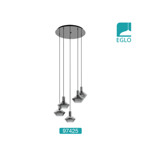 Ponzano Pendant Nickel-Nero