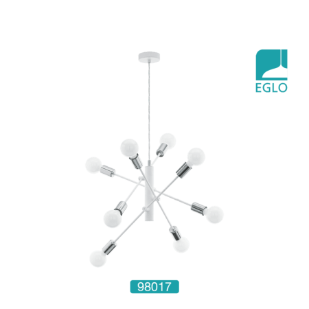 Pendant White Chrome