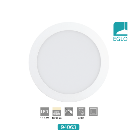 16.5W Recessed Downlight