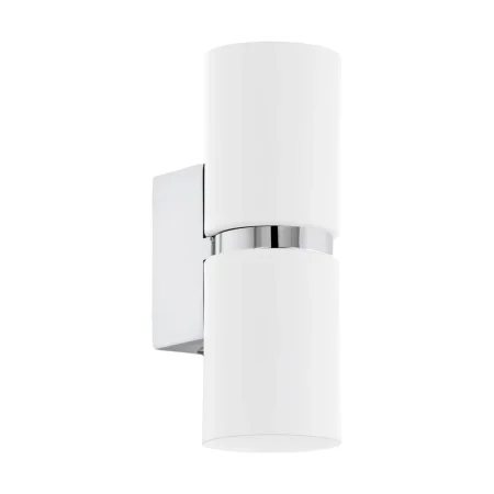 PASSA chrome wall light with two light sources