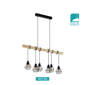 Vintage 5 Pendant Black Brown