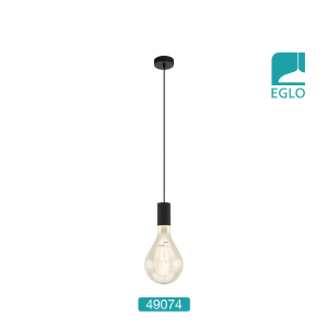 Black Single Pendant Light