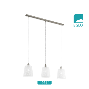 3 Light Linear Ceiling Pendant