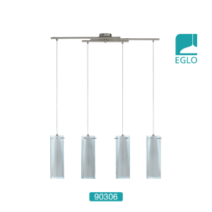 4 Light Glass Ceiling Pendant