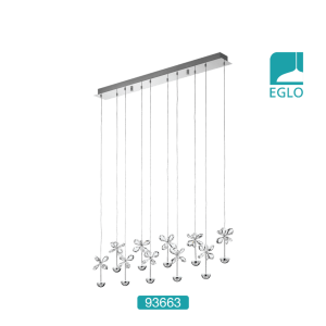 Crystal Feature Hanging Pendant Light