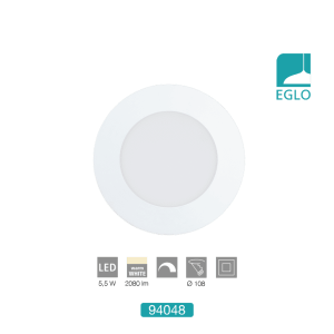 5.5W LED Dimmable Downlight Recessed
