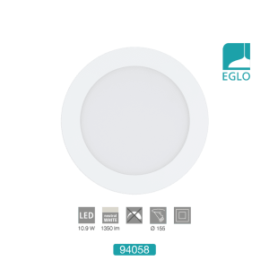 10.9W LED Downlight Recessed