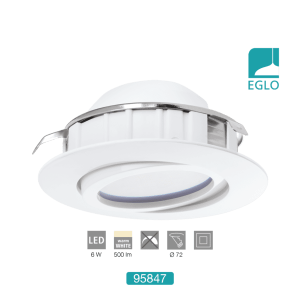 6W LED Downlight Recessed
