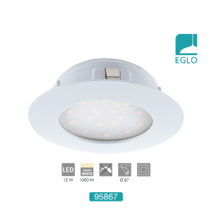 12W LED Downlight recessed