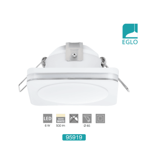 6W LED Recessed Downlight