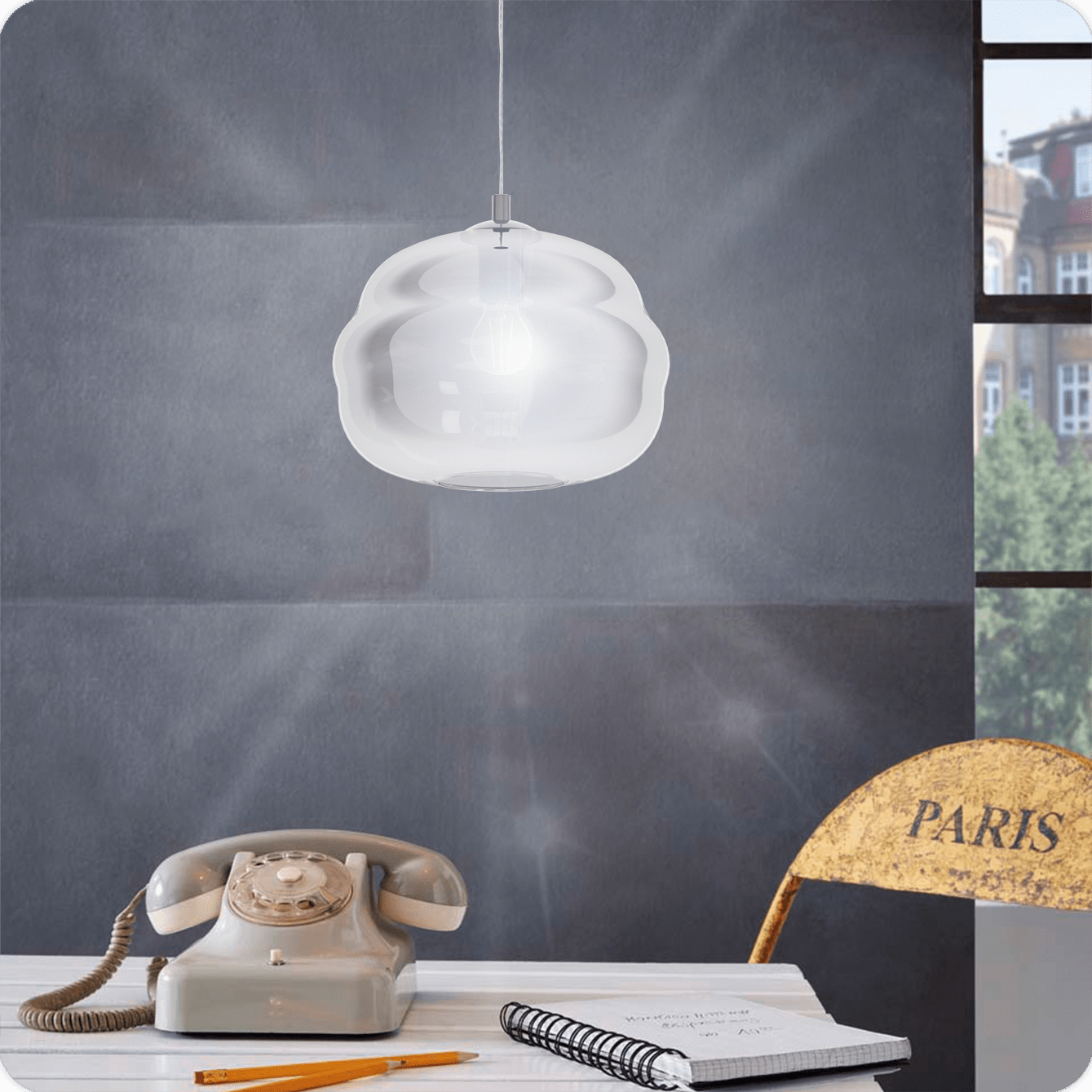 Pendant Nickel-Nero Chrome - Image 2