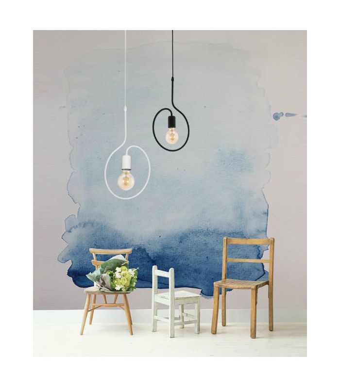 Single Ceiling Pendant Black - Image 2