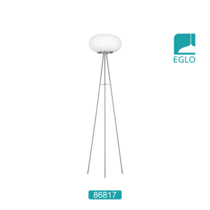 Glass floor lamp