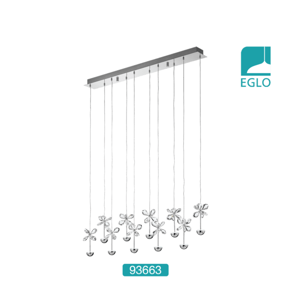 Crystal Feature Hanging Pendant Light