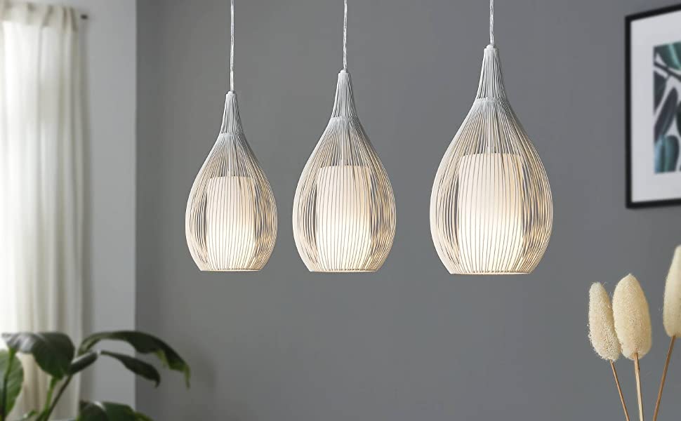 Three Light Ceiling Pendant Light - Image 2