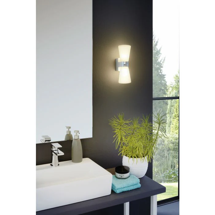 Wall light chrome/white - Image 2