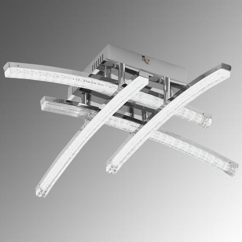 LED 4 Ceiling Light Chrome - Image 2