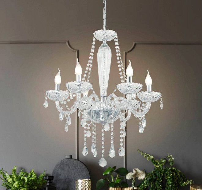 Glass Chandelier - Image 2