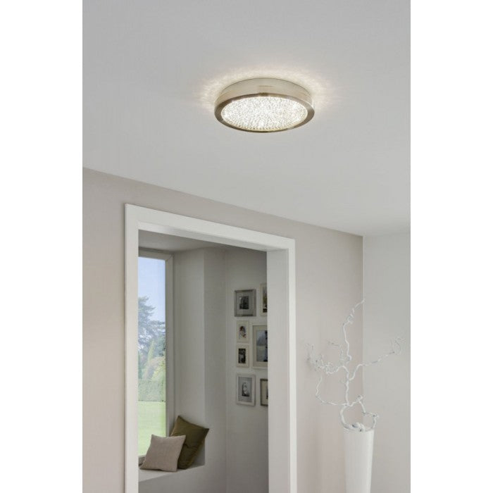 2 LED Crystal Circular Ceiling Fitting - Image 3