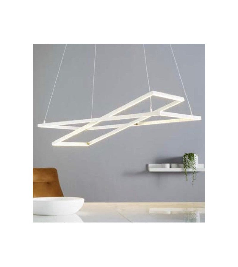 LED Reuctangular Adjustable Pendant Light - Image 3